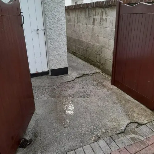 Path After Power Wash